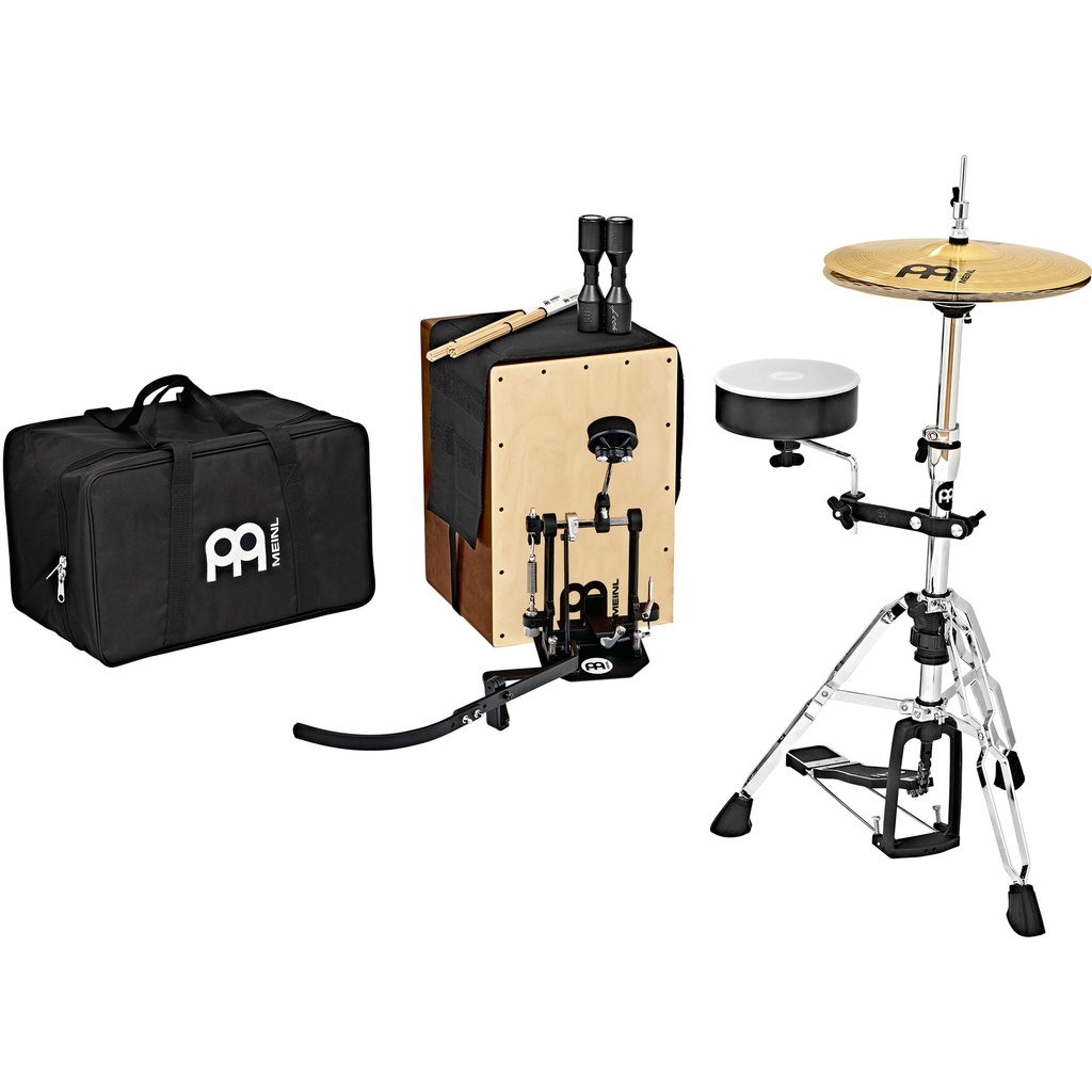Meinl Cajon Drum Set Package with Direct Drive Pedal