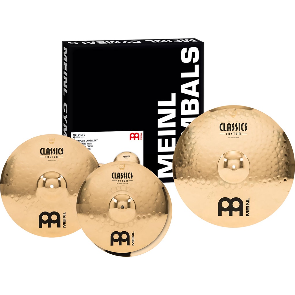 Meinl Classics Custom Set 14" Hat 16" Crash 20" Ride