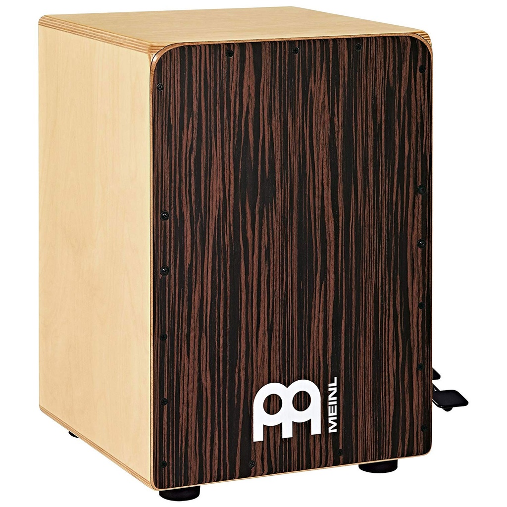 Meinl Ebony Bass Cajon w/ Snare Pedal & Ebony Front