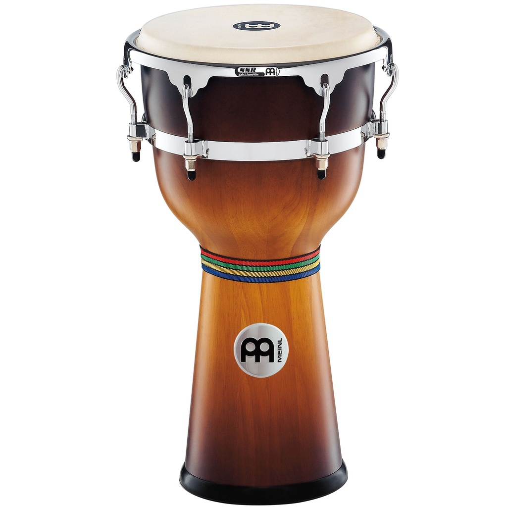 Meinl Floatune Wood Djembe Gold Amber Sunburst