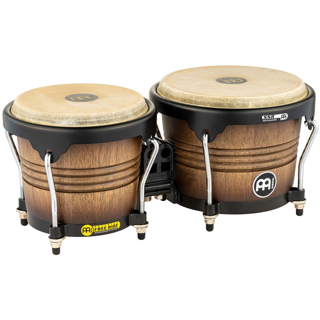 Meinl Free Ride Bongos-Antique Tobacco Burst