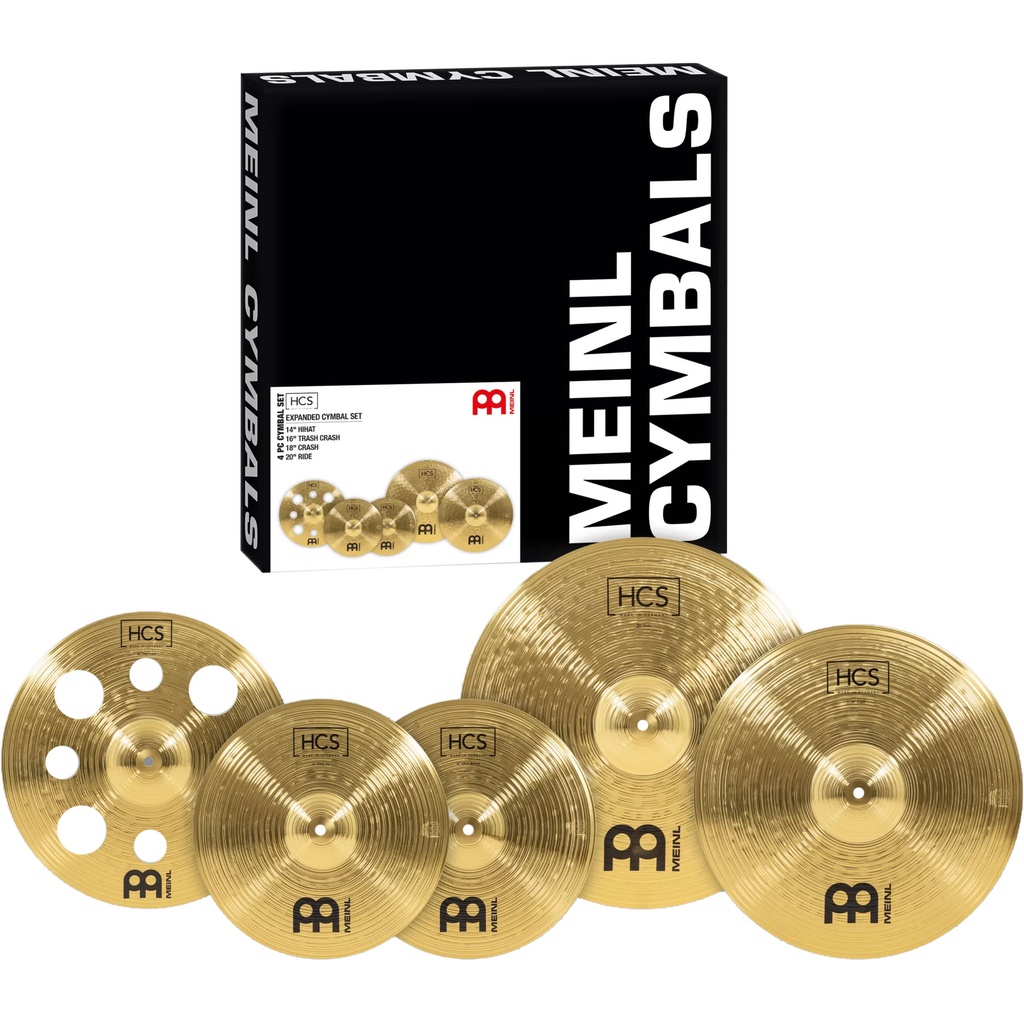 Meinl HCS Expanded Cymbal Box Set (14HH-16C-18C-20R)