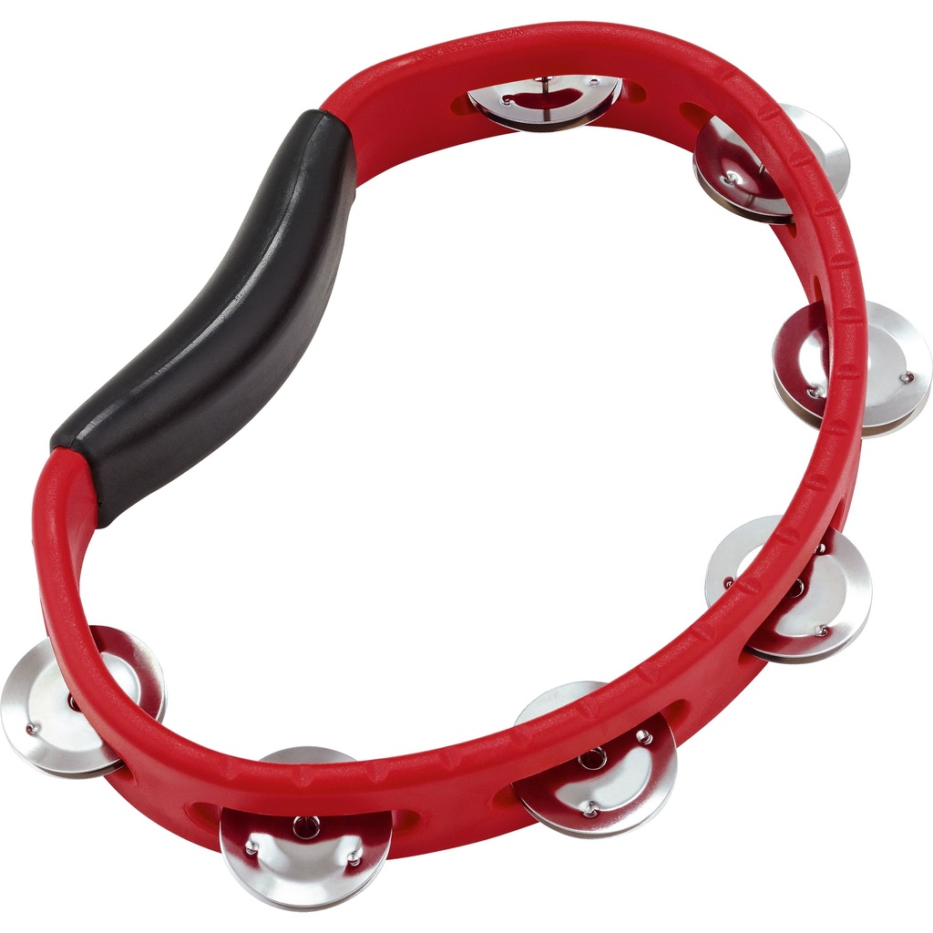Meinl Headliner Red Single-Row Steel Handheld ABS Tambourine