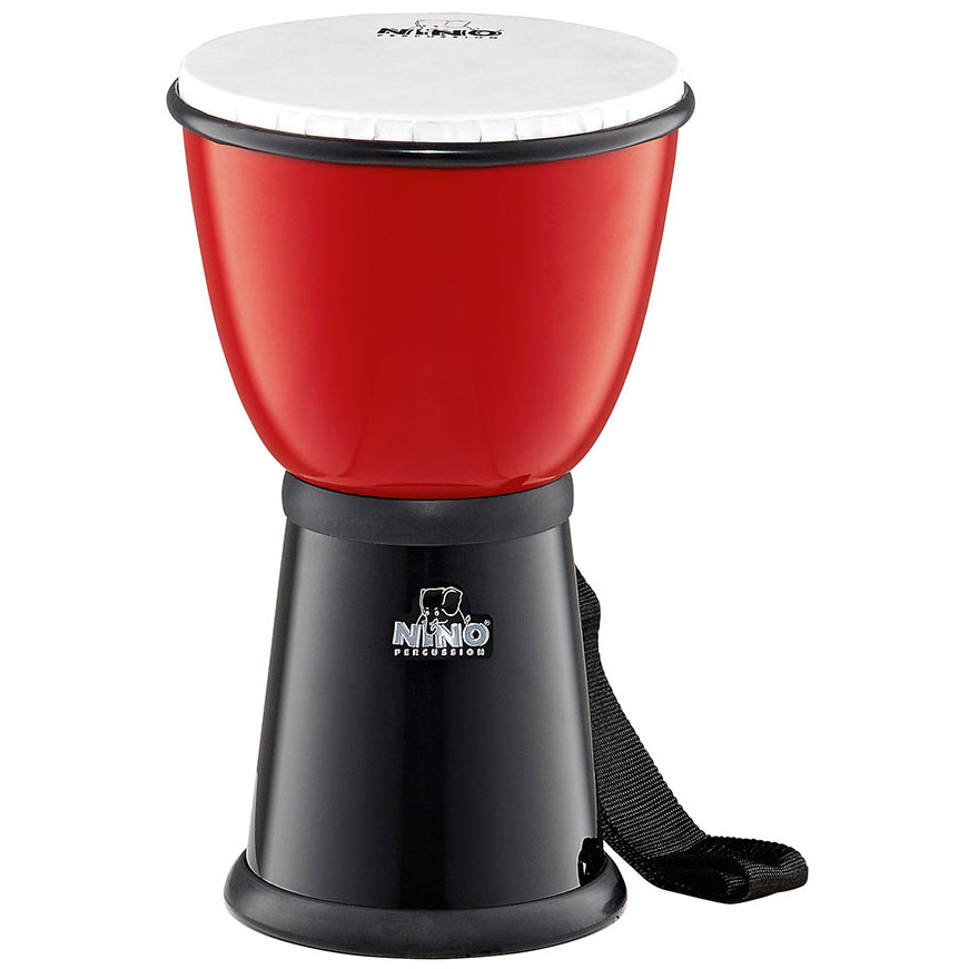 Meinl Nino 8" ABS Djembe Red/Black