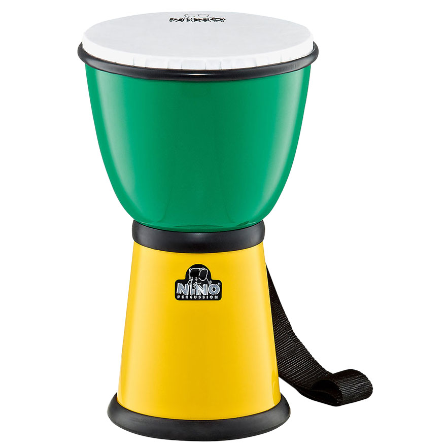 Meinl Nino 8" ABS Green / Yellow Djembe