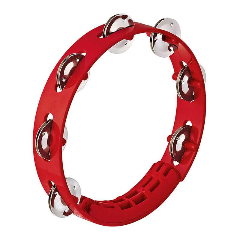 Meinl Nino 8" Compact ABS Tambourine in Red