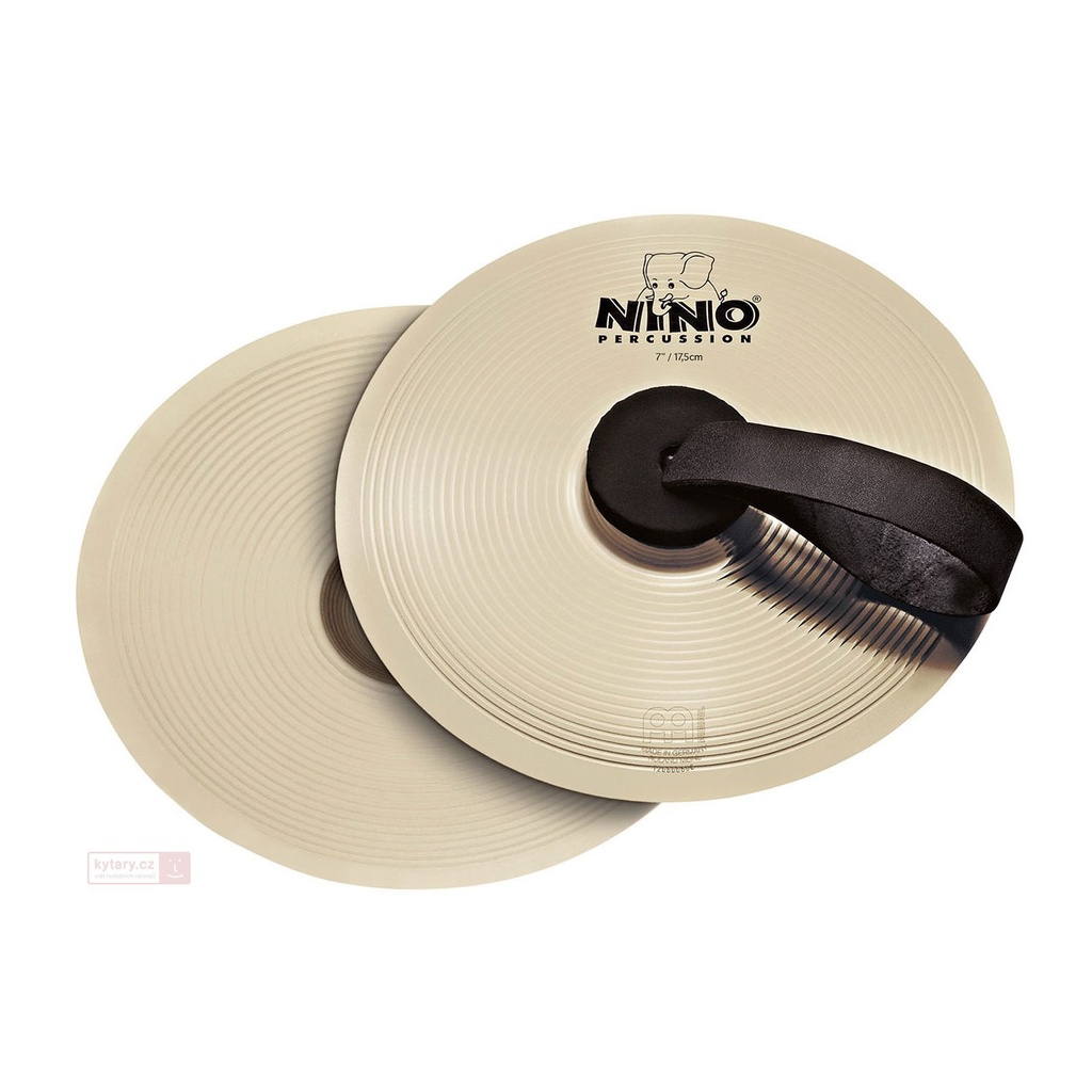 Meinl Nino 8" Nickel Silver Cymbal Pair