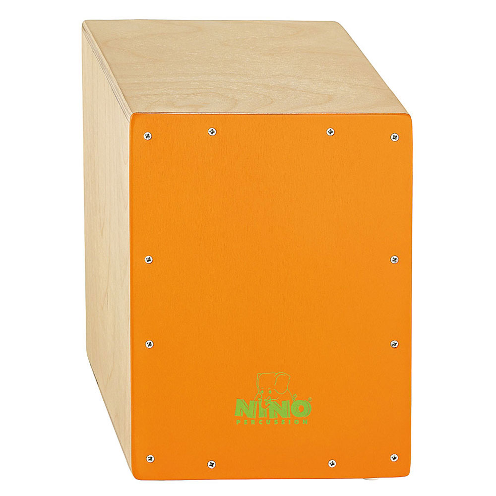 Meinl Nino Birch Cajon with Orange Birch Frontplate