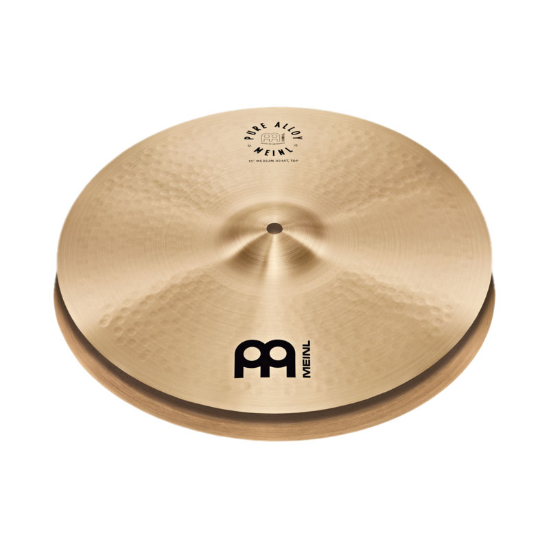 Meinl PA14MH-14" Pure Alloy Medium Hi Hat Cymbals