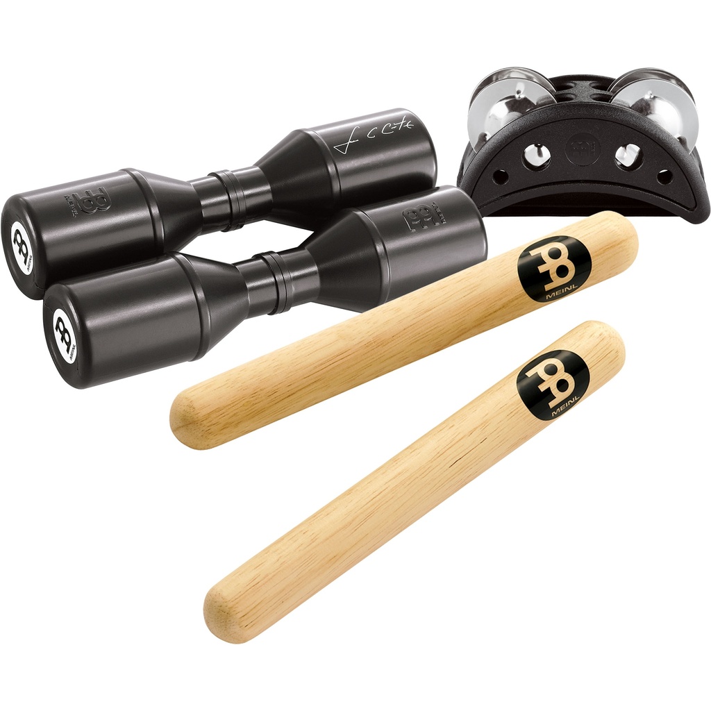 Meinl Percussion Pack (Foot Tambourine Live Shaker Claves)