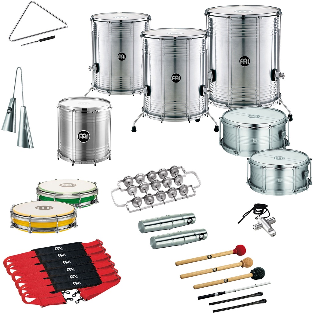 Meinl Samba Package for 12 Players w/ Upgraded Stand Alone Surdos