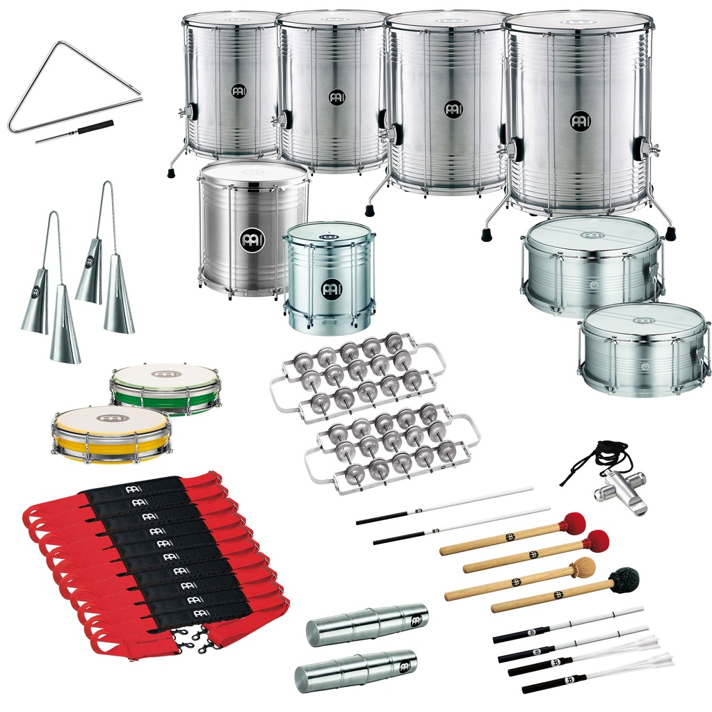Meinl Samba Package for 18 Players w/ Upgraded Stand Alone Surdos