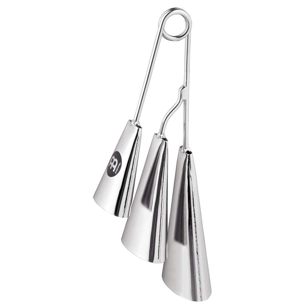 Meinl Triple Agogo Bells with Chrome Finish