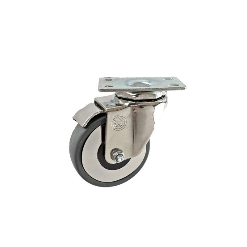 Musser 3" Plain Caster with Top Plate for Marimbas & Vibraphones