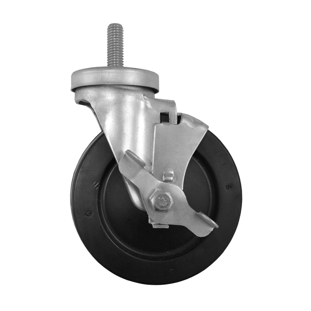 Musser 5in Pin Caster w/Brake