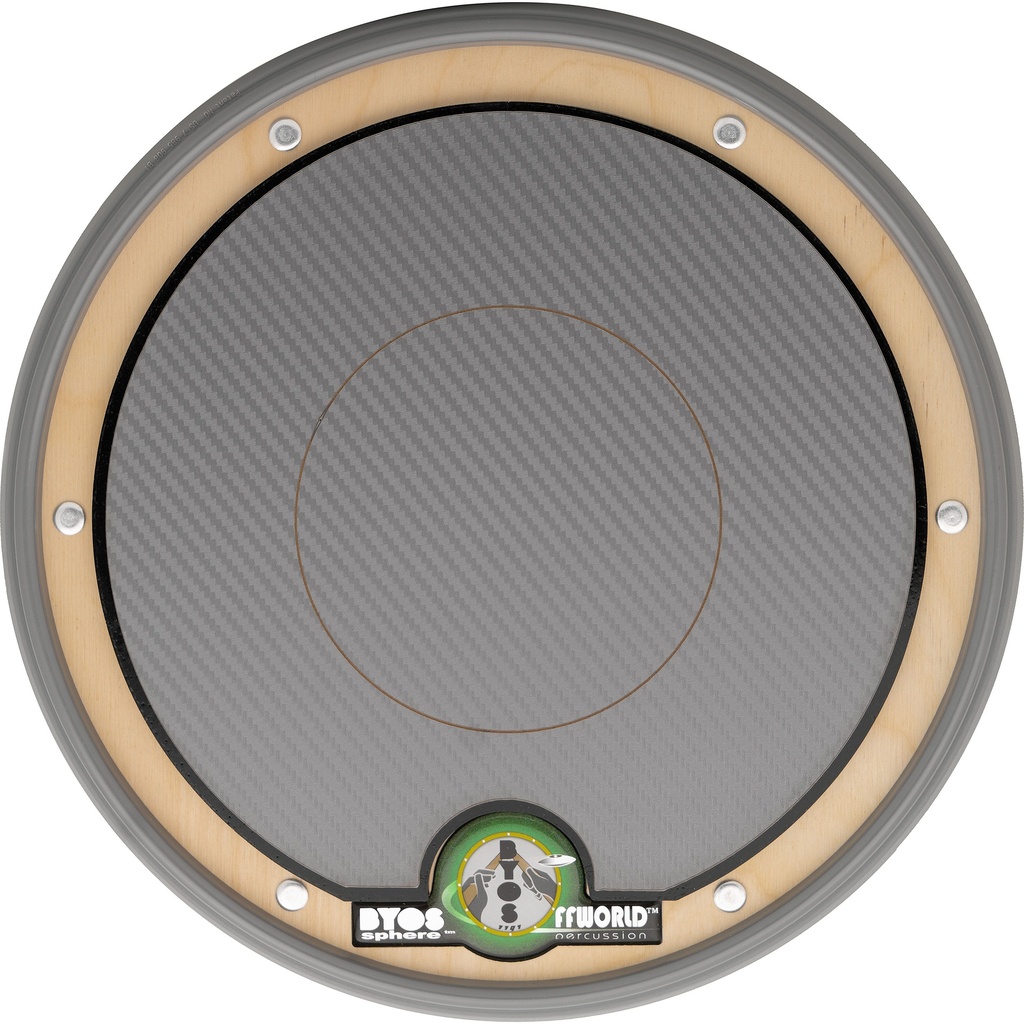 Offworld Percussion BYOSphere Practice Pad w/ Gunmetal Laminate