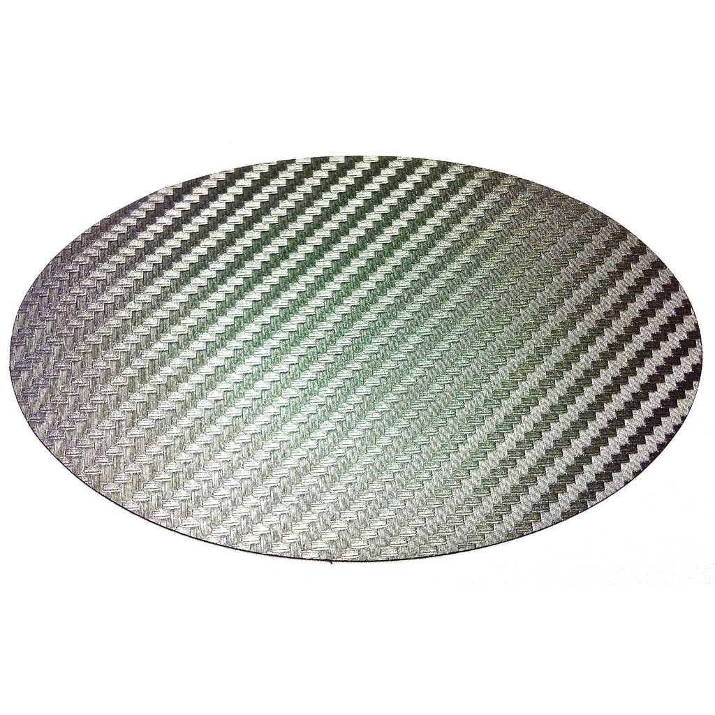 Offworld Percussion Gunmetal VML 5x3 adhesive-backed oval