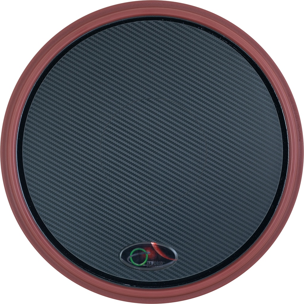 Offworld Percussion Invader V3 w Black Laminate & Red Rim