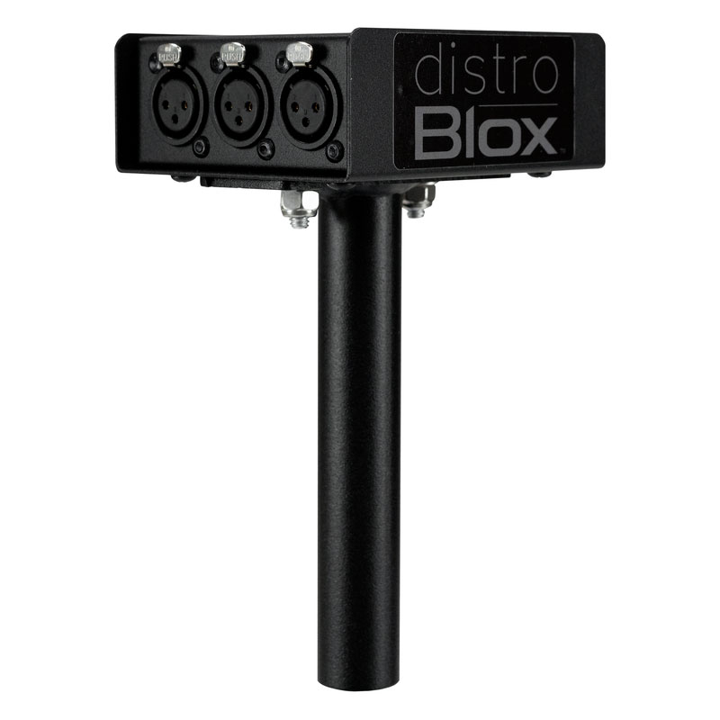 Pageantry Innovations Triple XLR distroBLOX