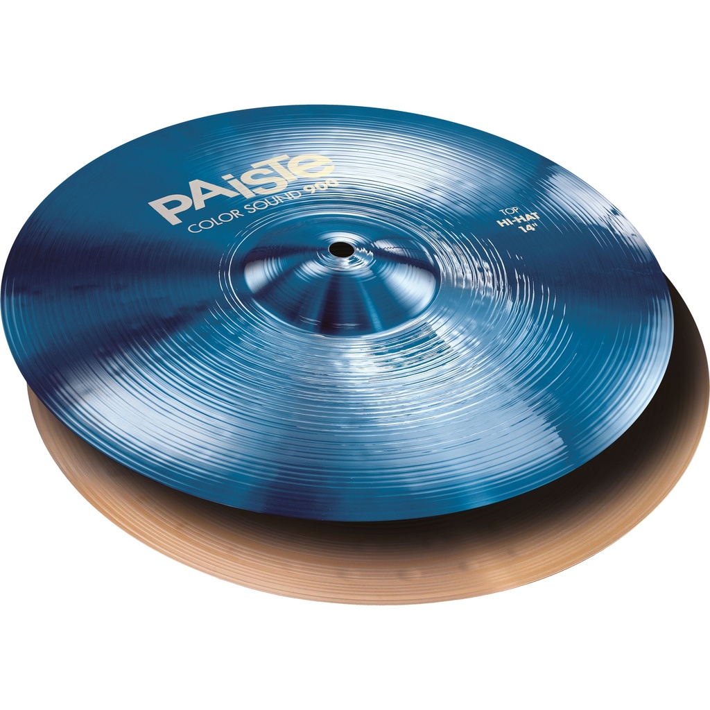 Paiste 14" Color Sound 900 Blue Hi Hat Cymbals