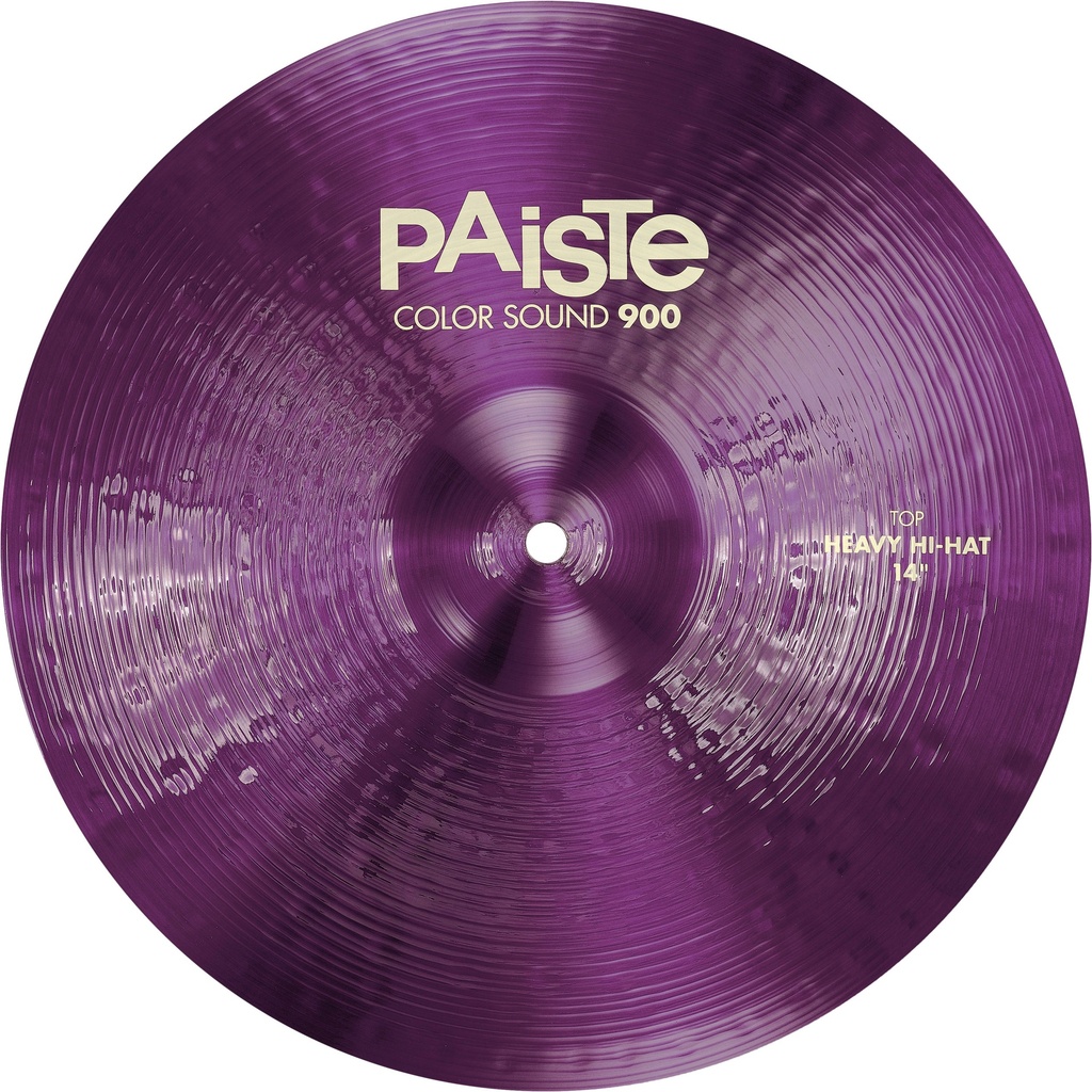 Paiste 14" Color Sound 900 Purple Heavy Hi Hat Cymbals