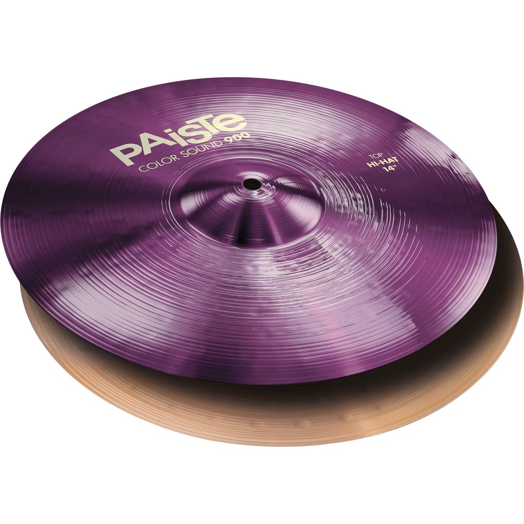 Paiste 14" Color Sound 900 Purple Hi Hat Cymbals