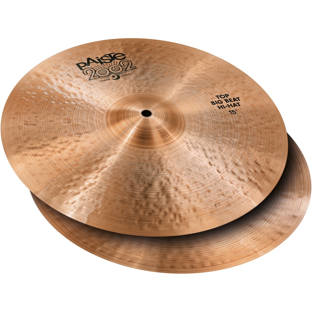 Paiste 15" 2002 Big Beat Hi Hat Cymbals