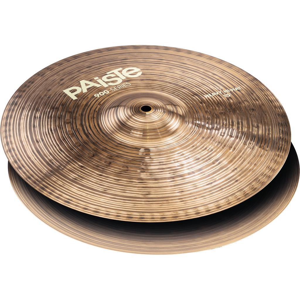 Paiste 15" 900 Series Heavy Hi Hat Cymbals