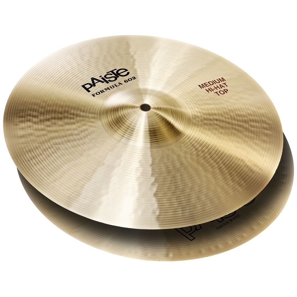 Paiste 15" Formula 602 Classic Medium Hi Hat Cymbals