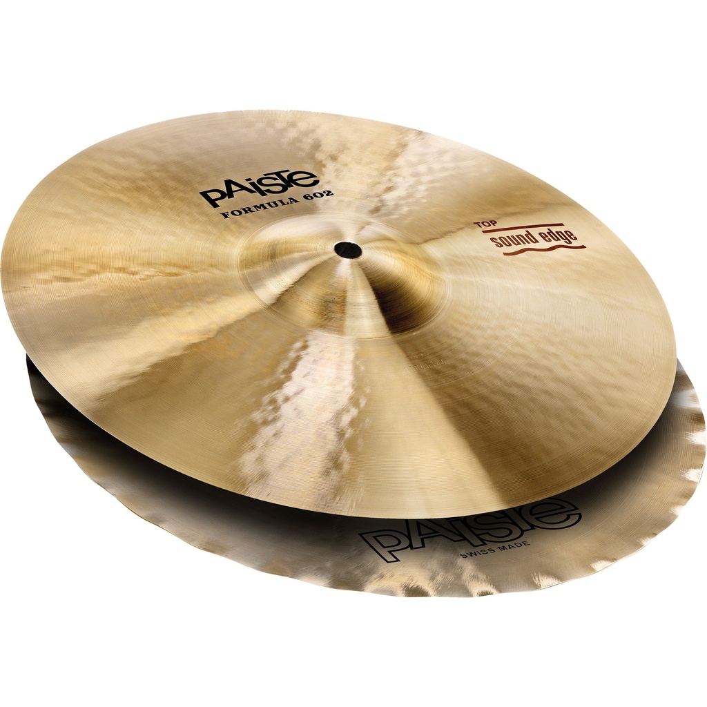 Paiste 15" Formula 602 Sound Edge Hi Hat Cymbals