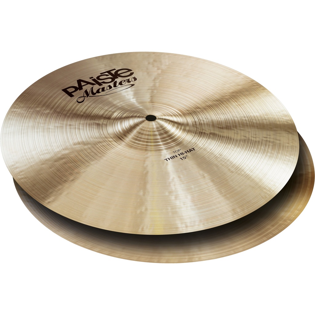 Paiste 15" Masters Thin Hi Hat Cymbals