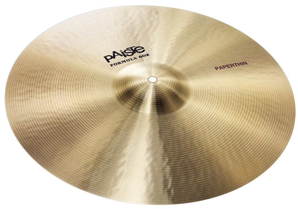 Paiste 16" Formula 602 Classic Paperthin Crash Cymbal