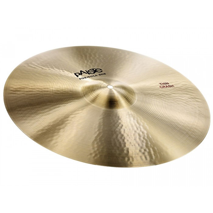 Paiste 16" Formula 602 Classic Thin Crash Cymbal