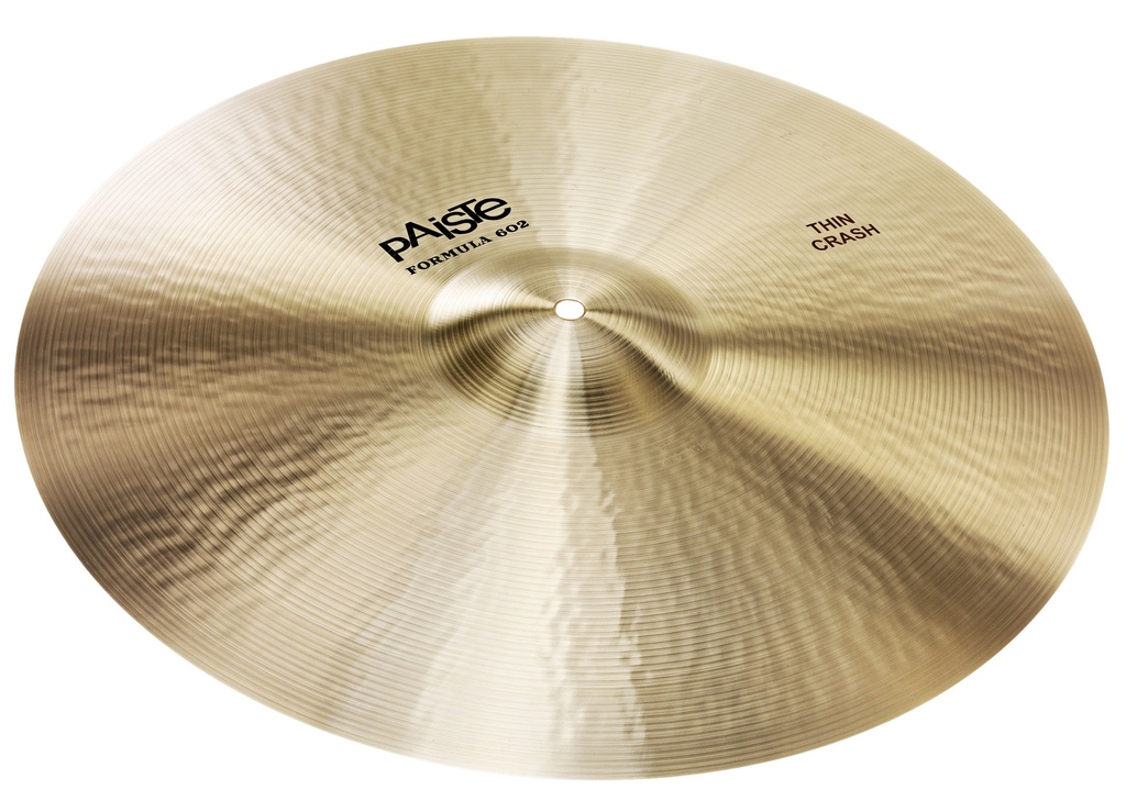 Paiste 18" Formula 602 Classic Paperthin Crash Cymbal
