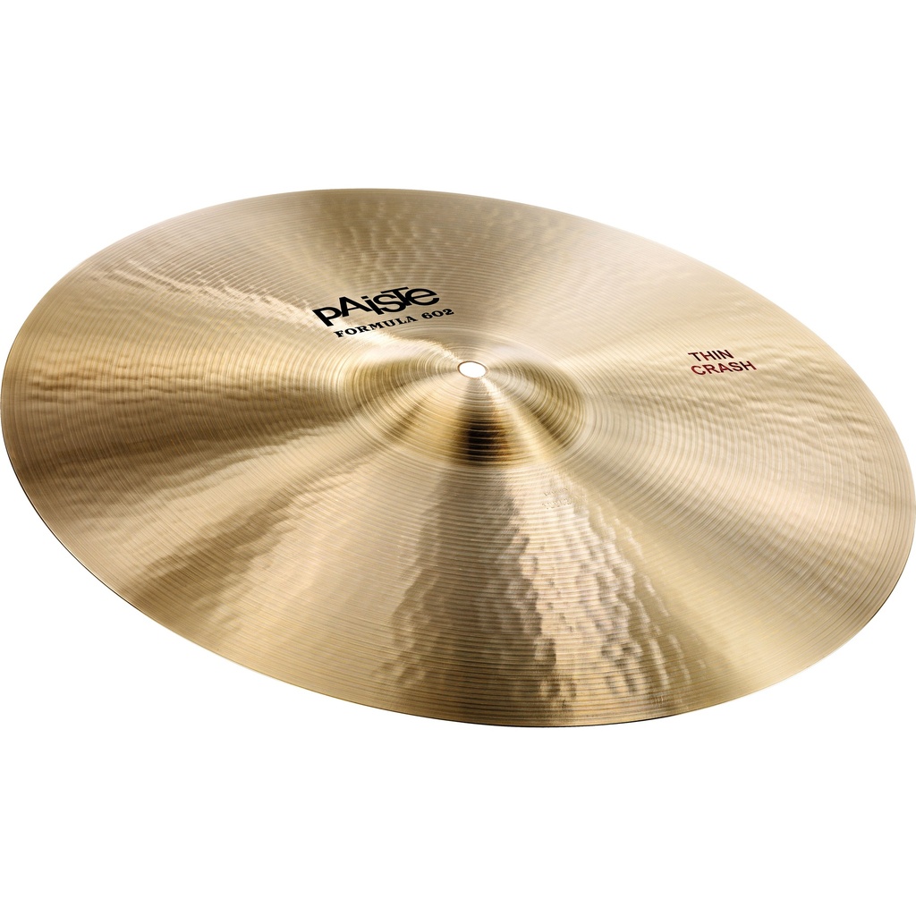 Paiste 18" Formula 602 Classic Thin Crash Cymbal