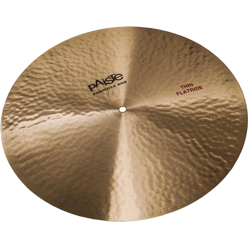 Paiste 20" Formula 602 Thin Flat Ride Cymbal