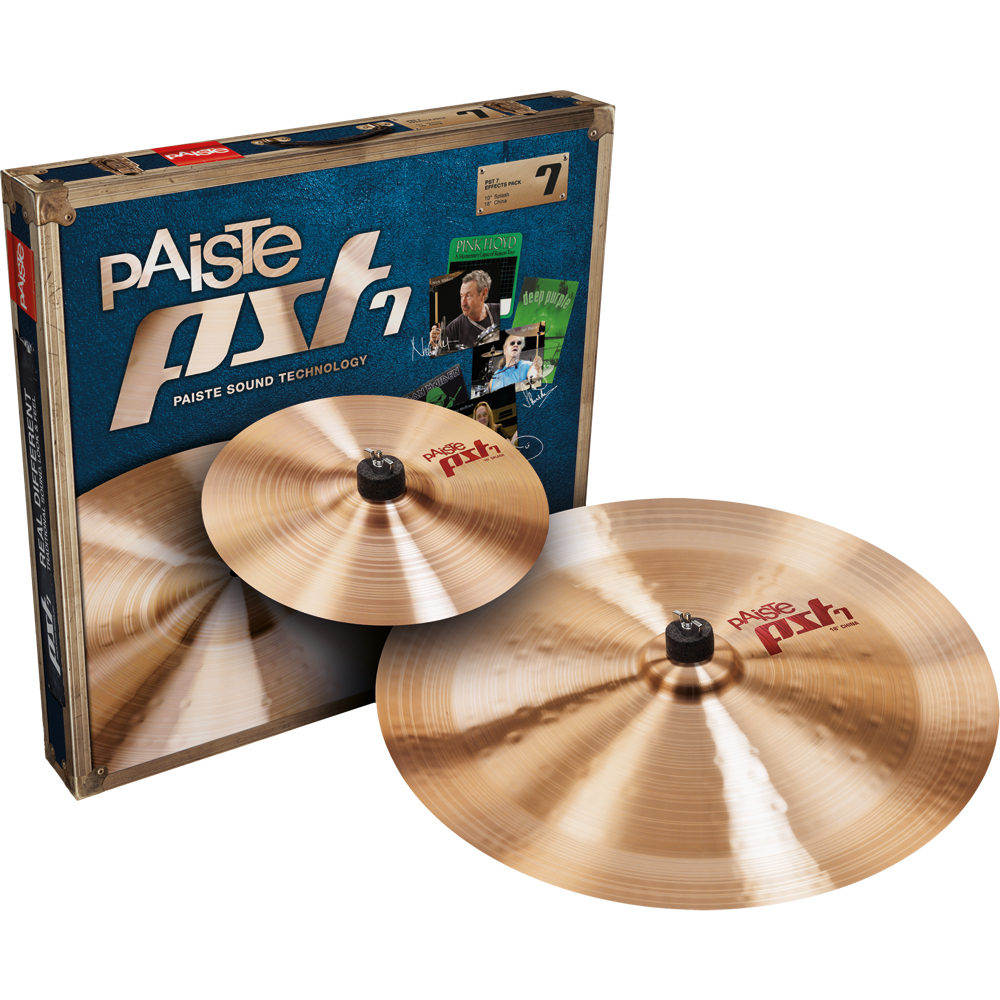 Paiste PST 7 Effects 2-Piece Cymbal Box Set (10S-18CH)