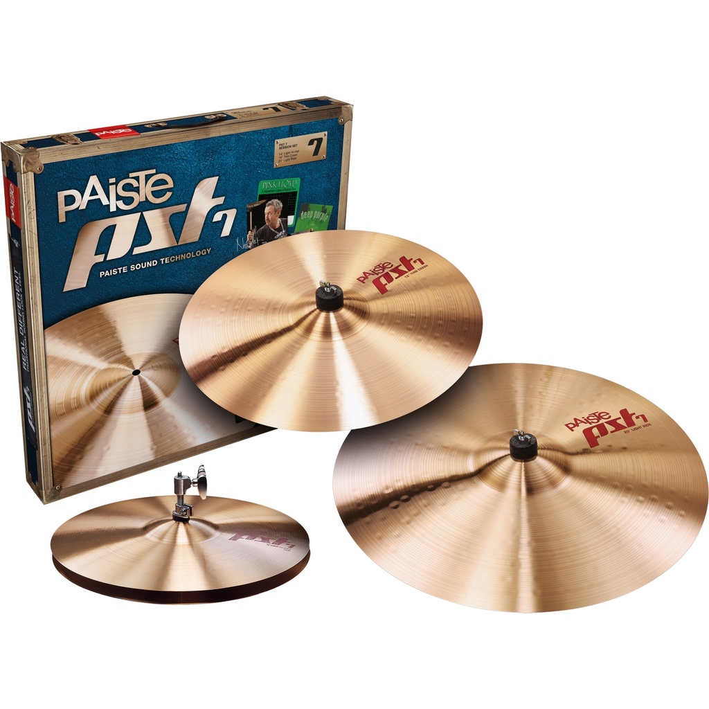 Paiste PST 7 Session Cymbal Box Set (14/18/20" - with Free 16" Crash)