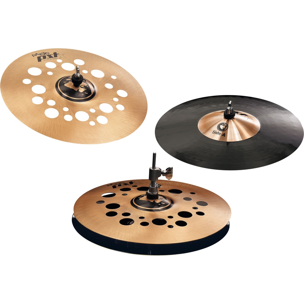 Paiste PSTX DJs 45 3-Piece Cymbal Box Set (Hi Hats Crash Ride)