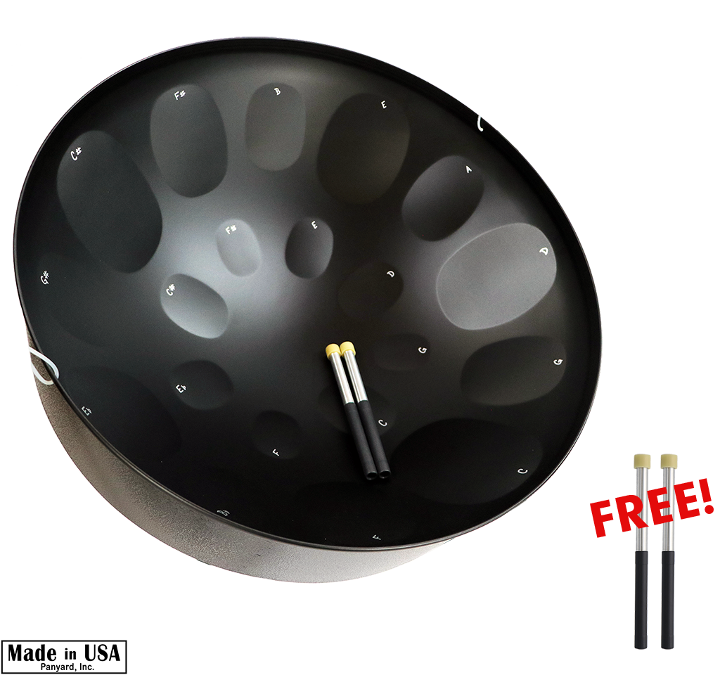 Panyard C-20 Lead Steel Pan - Caribbean Night - Pan Only + FREE Mallets