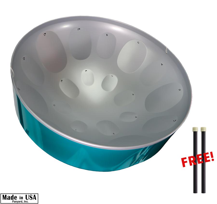 Panyard C-20 Lead Steel Pan - Ocean Wave - Pan Only + FREE Mallets