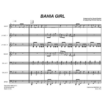 Panyard Panyard 7011 - Bahia Girl by David Rudder