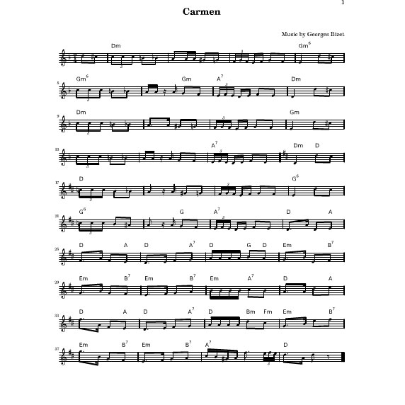 Panyard Panyard 7019 - Carmen Suite by Georges Bizet