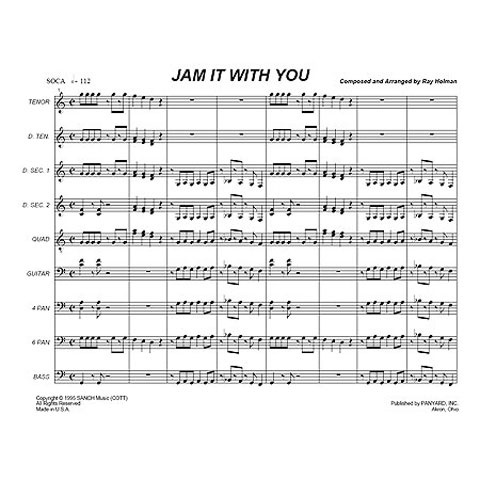 Panyard Panyard 7051 - Jam it With You by Ray Holman