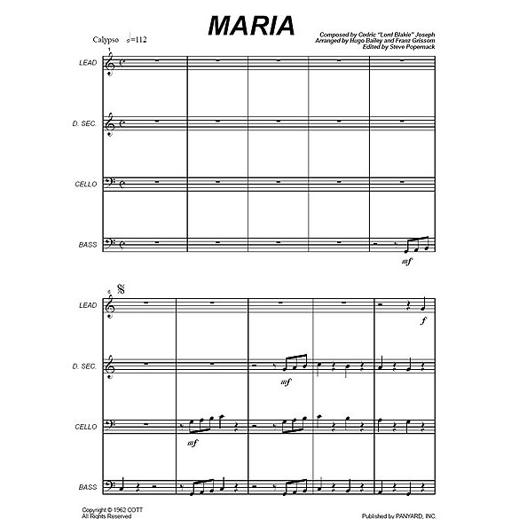 Panyard Panyard 7064 - Maria by Cedric "Lord Blakie" Joseph