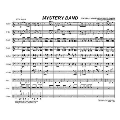 Panyard Panyard 7073 - Myster Band by Aldwyn Roberts