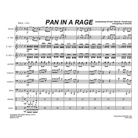 Panyard Panyard 7085 - Pan in a Rage by Winston Scarborough