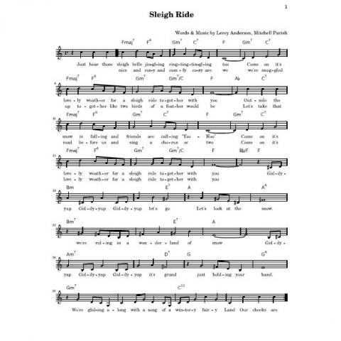 Panyard Panyard 7108 - Sleigh Ride by Leroy Anderson
