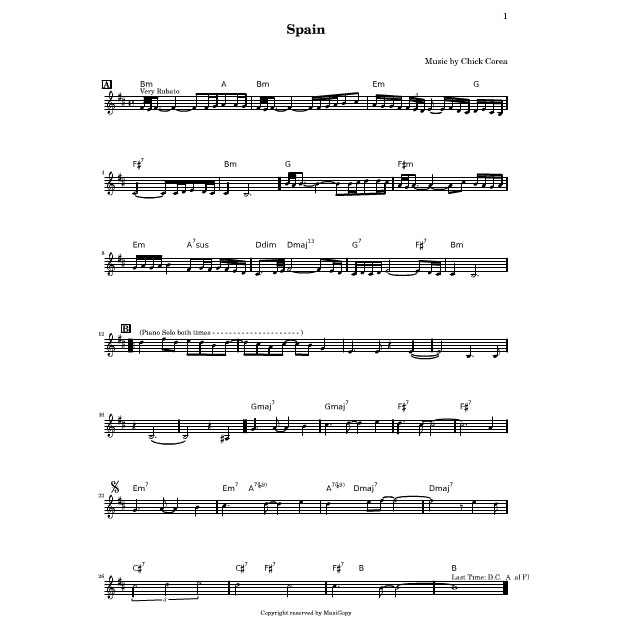 Panyard Panyard 7120 - Spain by Chick Corea