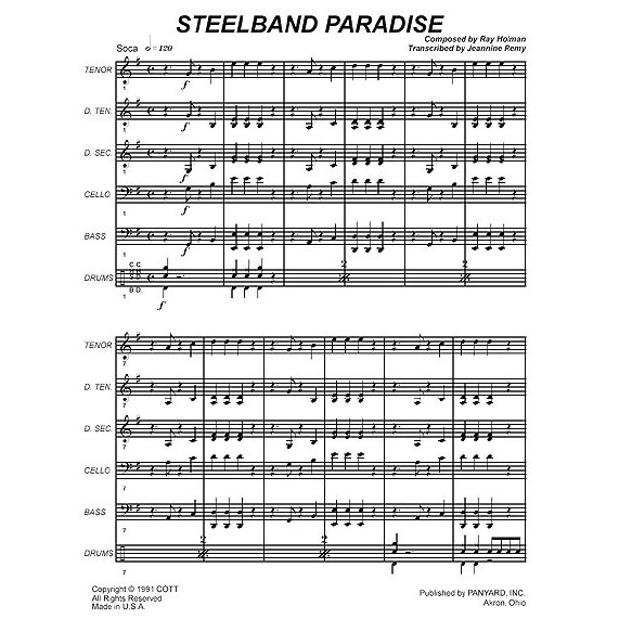 Panyard Panyard 7126 - Steelband Paradise by Ray Holman